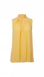 Arielle Silk Sleeveless Top by Tibi at Tibi